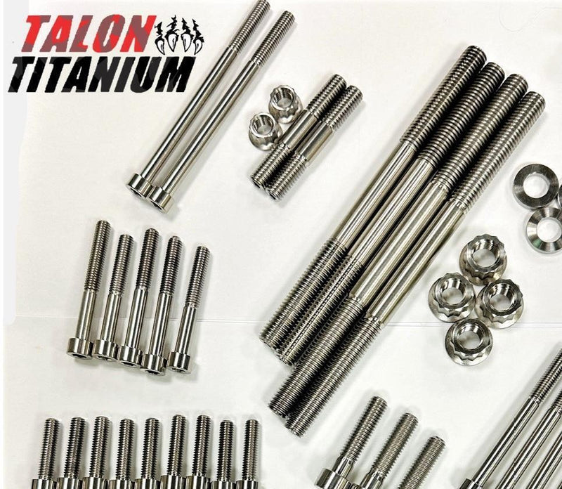 YFZ450R Titanium Bolt Kit Left Right Case Water Oil Pump Cover Lightweight Ti