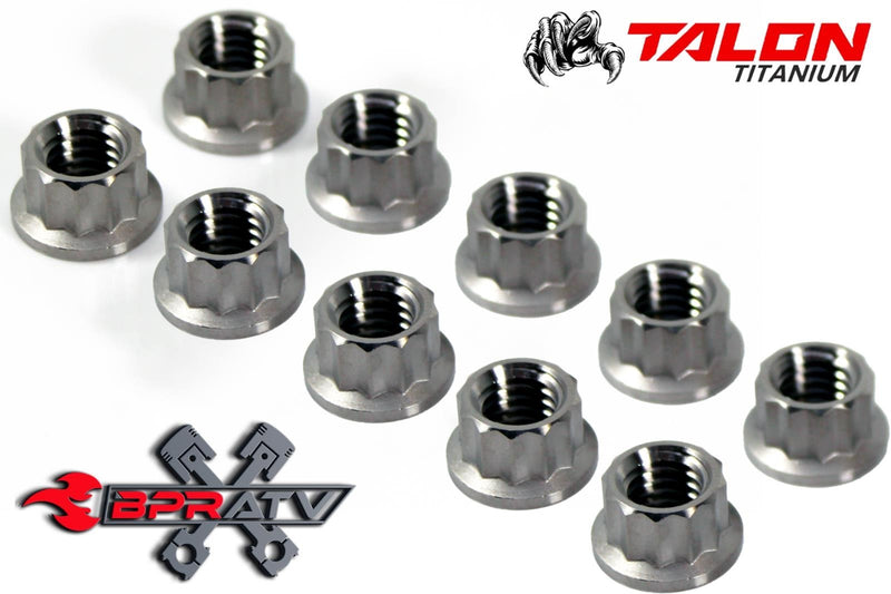 Honda TRX450R TRX 450R TITANIUM Lug Nut Complete Set Front Rear Kit Set of 16