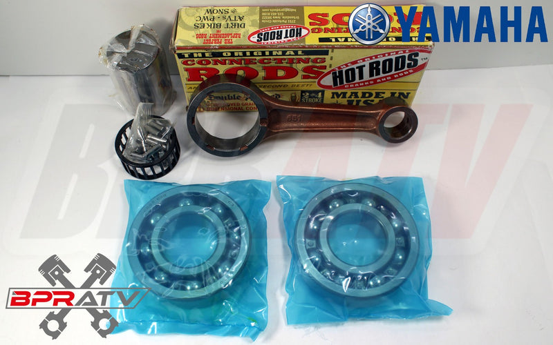 07+ Grizzly 700 Hot Rods Connecting Rod Kit Hotrods Bearings Crank Rebuild Kit