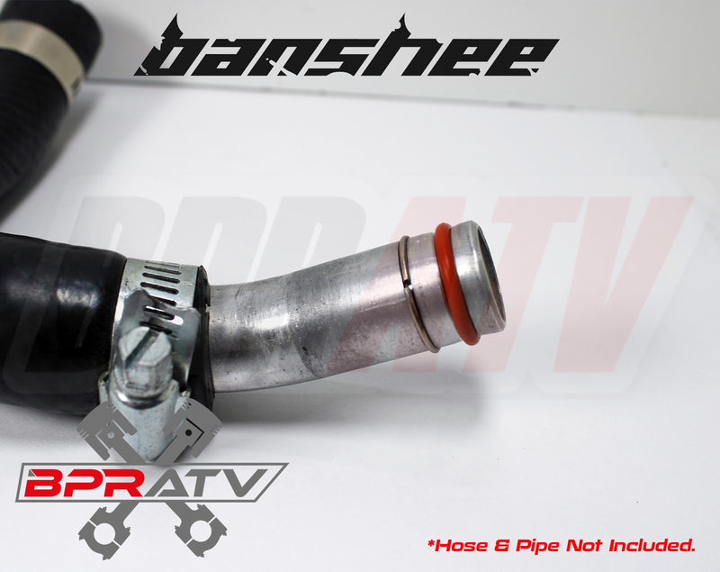 Banshee Radiator Water Pump Elbow Coolant Hose Tube Fix Kit O-Ring Clamps Clips