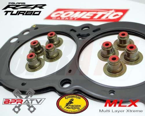 Polaris RZR XP XPT TURBO Cometic MLX 4-Layer Head Gasket Kibblewhite RED Seals