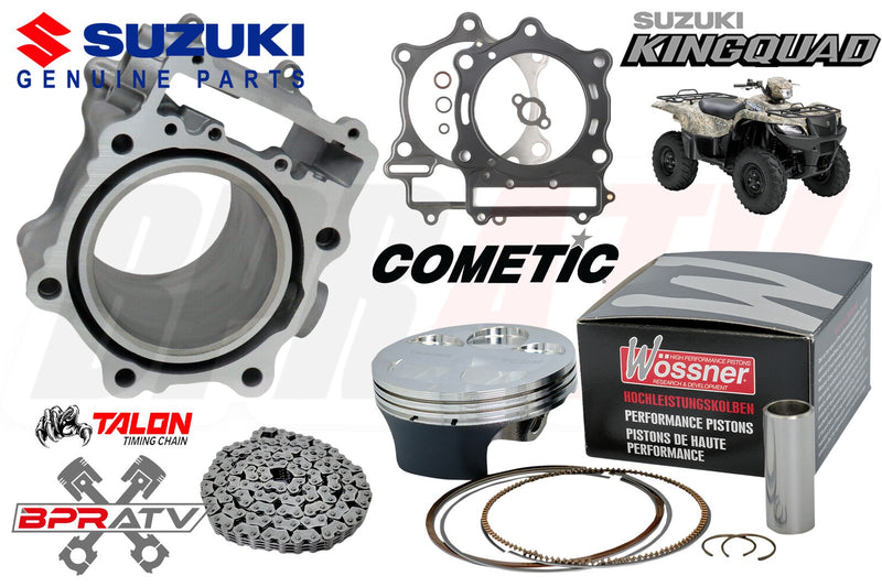 Suzuki King Quad LT-A 700 102mm OEM Cylinder Wossner Piston Top End Rebuild Kit