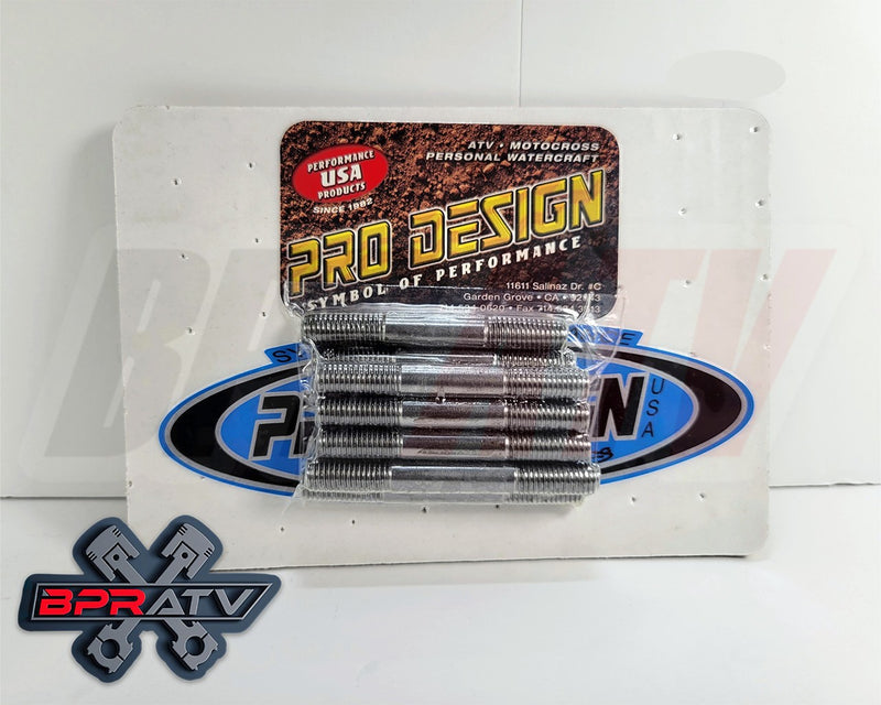 Pro Design Cool Head Billet 4mil 68mm Big Bore 22cc Domes Kit Yamaha Banshee 350