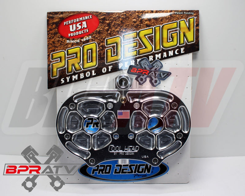 Pro Design Cool Head Billet 4mil 68mm Big Bore 22cc Domes Kit Yamaha Banshee 350