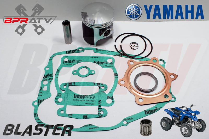 88-06 Yamaha Blaster 200 YFS200 66mm Stock Bore Piston Kit & COMPLETE Gasket Kit