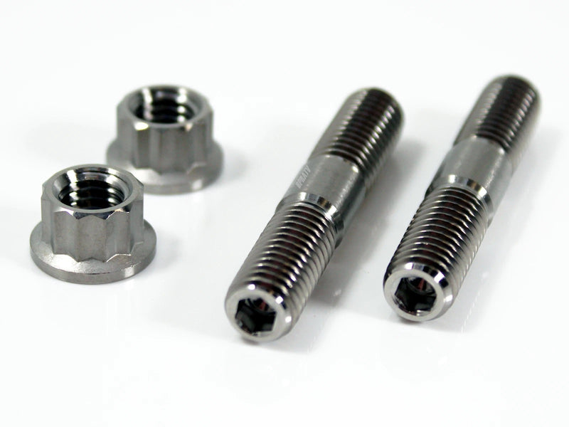 KFX450R KFX 450R TITANIUM Head Pipe Exhaust Studs Kit Bolts Nuts Exhaust Gaskets