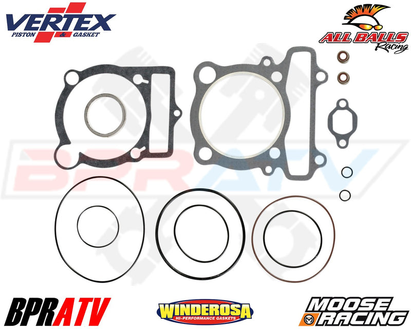 87-04 Yamaha Warrior 350 YFM350 350X Vertex Moose Racing Complete Gasket Set Kit
