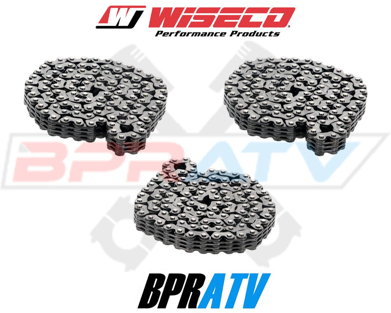 08-13 Kawasaki KRF750 KRF 750 Teryx 4x4 WISECO Cam Chains 3 Timing Chain Set Kit