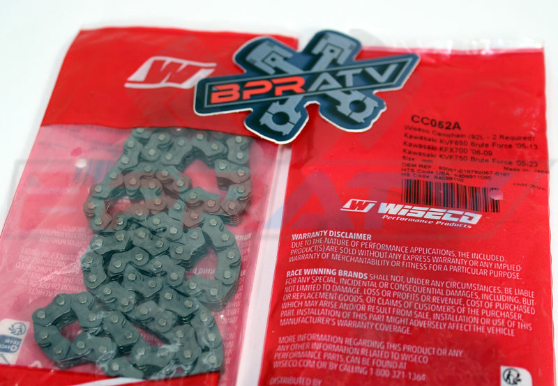 12 13 Kawasaki KRT750 Teryx4 KRT 750 4x4 WISECO Cam Chains Timing Chain Set Kit