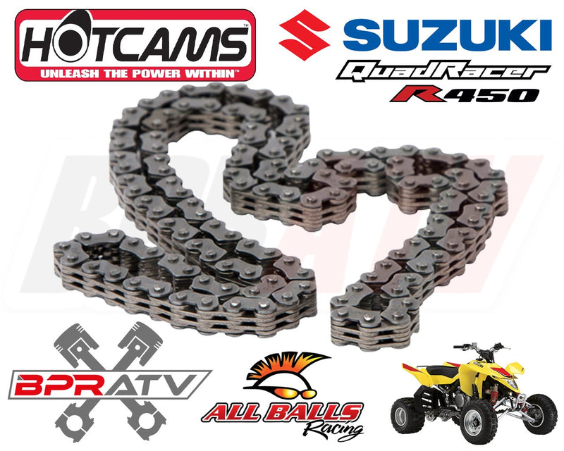 Suzuki LTR450 LTR 450 Hotcams Hot Cams Stage 1 Camshafts + HOT CAMS Timing Chain
