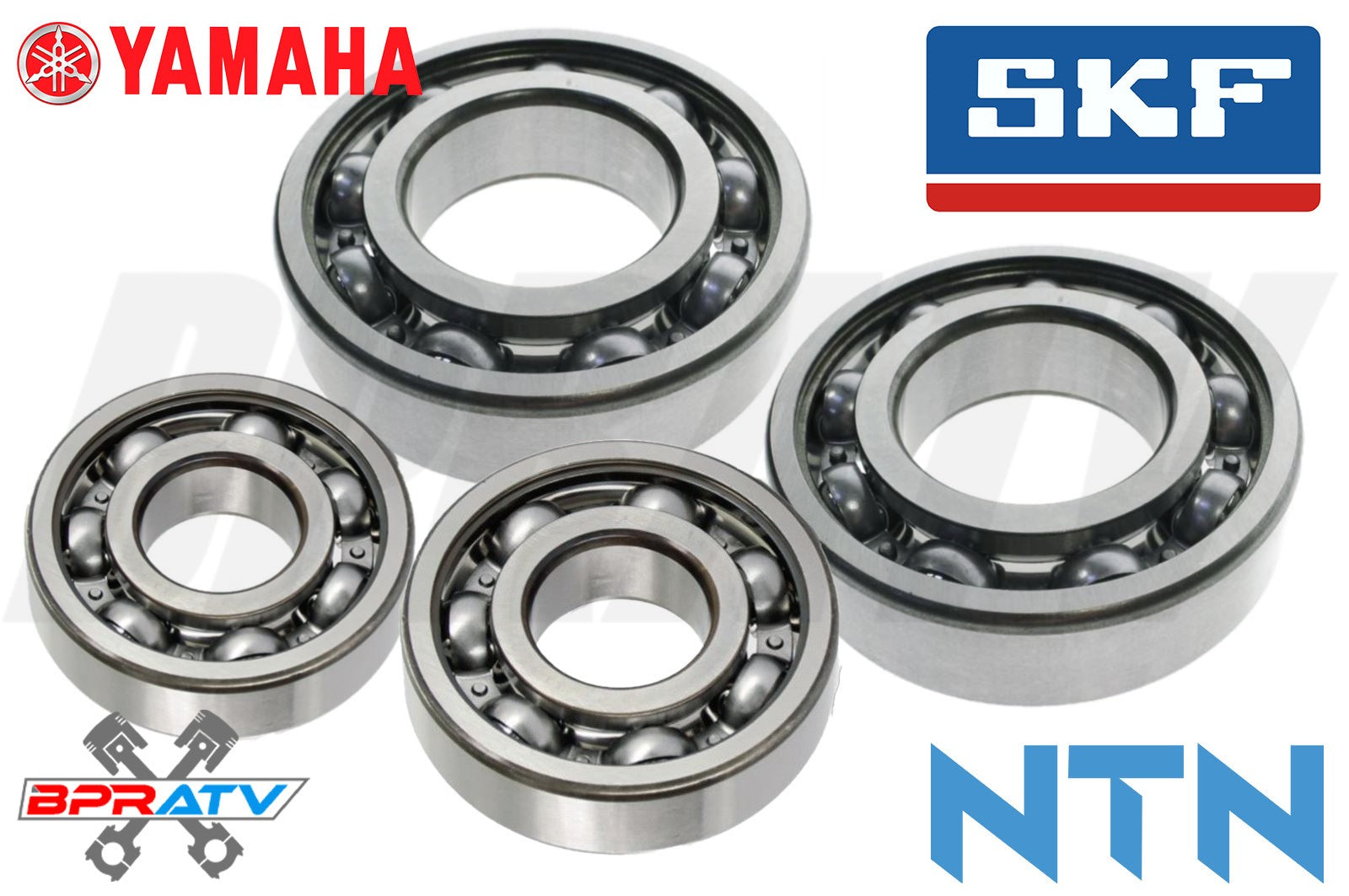 14-24 Yamaha YZ250F YZ 250F SKF NTN Crank Main Bearings Set