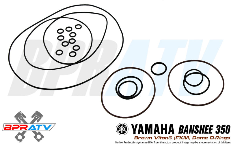 Banshee 350 Cool Head Vortech Chariot Orings O-rings BROWN VITON Dome O-Ring Kit