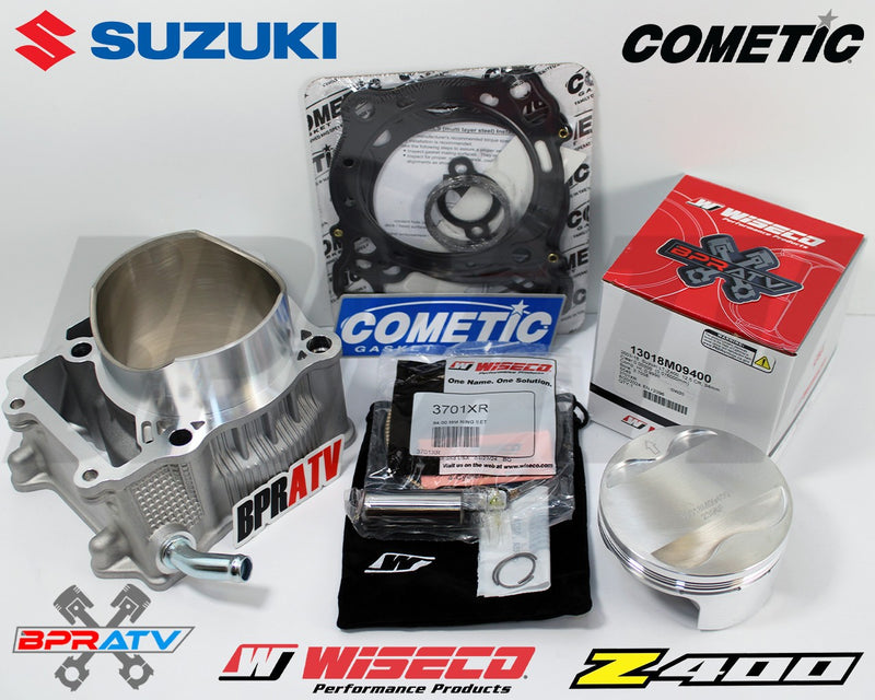 BPRATV Suzuki DRZ 400 94mm Big Bore Cylinder Piston Wiseco Top End Rebuild Kit