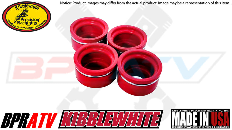 75-79 Honda GL1000 GL 1000 Gold Wing Kibblewhite RED Viton Valve Seals Set of 8