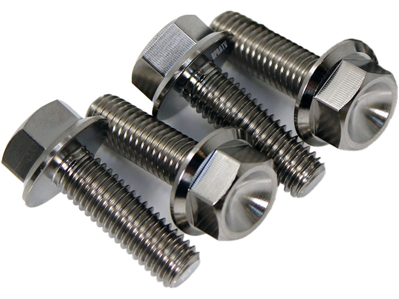 Banshee Foot Peg Bolts TITANIUM Banshee 350 Pegs Flange Bolts Set 95817-10025-00