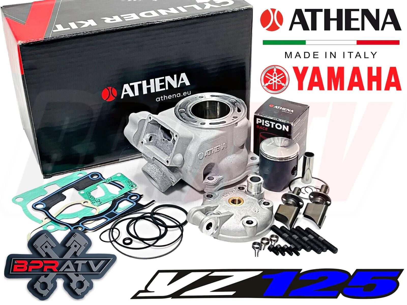 01-04 Yamaha YZ125 YZ 125 58mm 144cc ATHENA Big Bore Cylinder