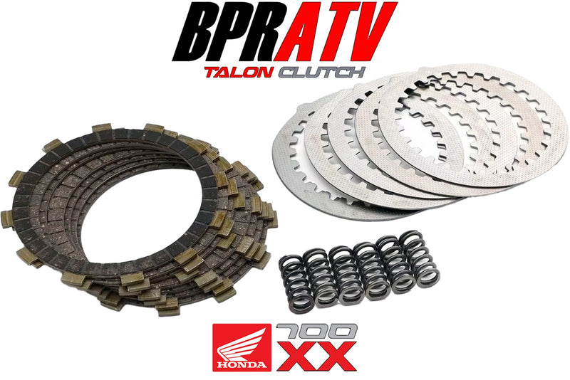 BPRATV Honda TRX700XX TRX 700XX Heavy Duty Steel Plate Fibers Springs Clutch Kit