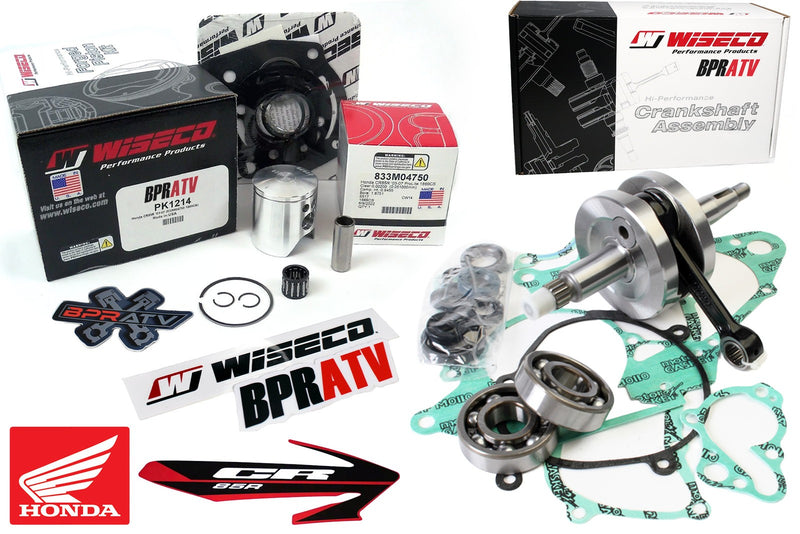 Honda CR85R CR 85R Wiseco Engine Rebuild Kit Crankshaft Piston Gasket Seal 03-04