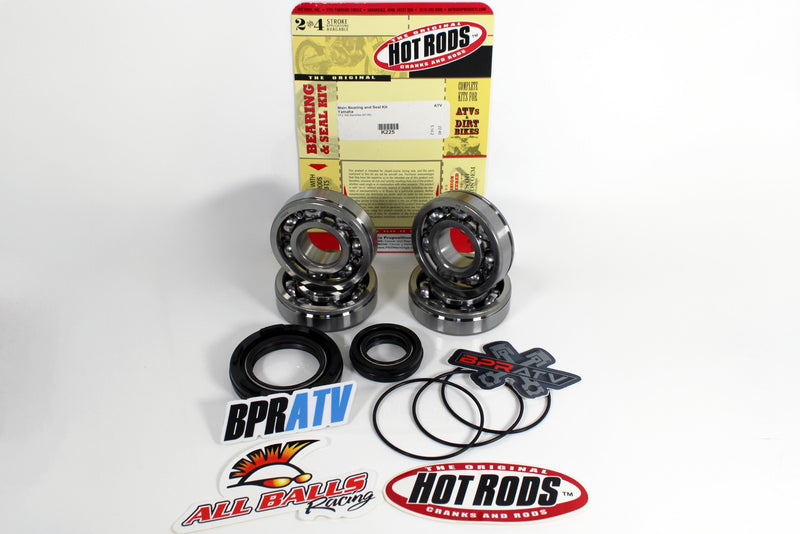 Yamaha Banshee 350 Hot Rods Crankshaft Rebuild Kit Main Bearings O-Rings & Seals