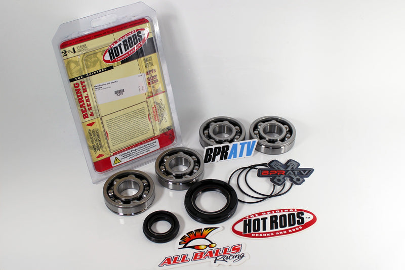 Yamaha Banshee 350 Hot Rods Crankshaft Rebuild Kit Main Bearings O-Rings & Seals