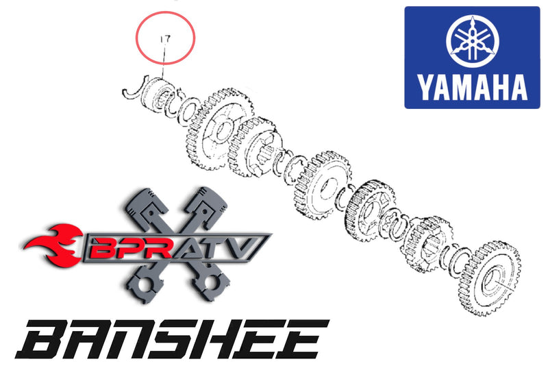 Yamaha Banshee 350 Transmission Gearbox Bearing Kit 2 Needle Bearings Koyo Japan
