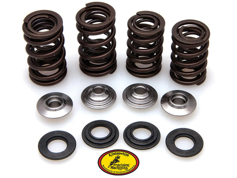 Kibblewhite Titanium Spring Kit RED Seals 93-98 Suzuki GSXR 1100W 93-95 GSXR750W