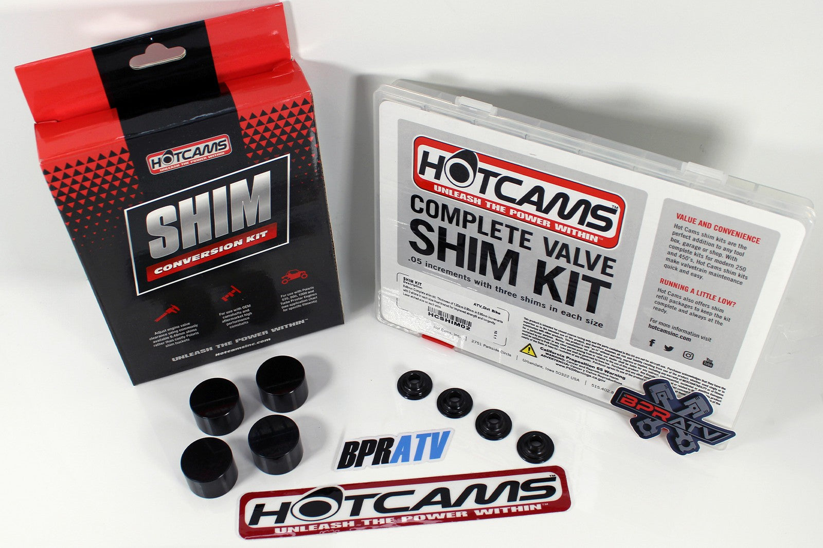 14-21 Polaris Sportsman 570 Hot Cams Valve Shim Conversion Kit +