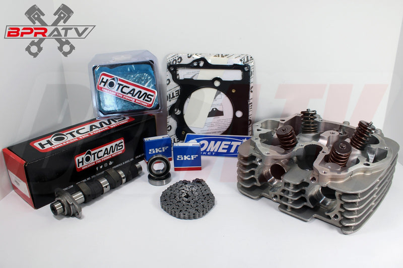 TRX400EX 400EX Assembled Cylinder Head Stage 2 Hot Cams Chain & 87 88 89 Cometic
