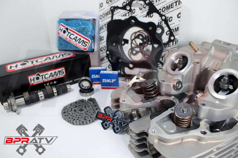 Honda TRX400EX Assembled Cylinder Head Stage 2 Hot Cams Chain Cometic Gasket Kit