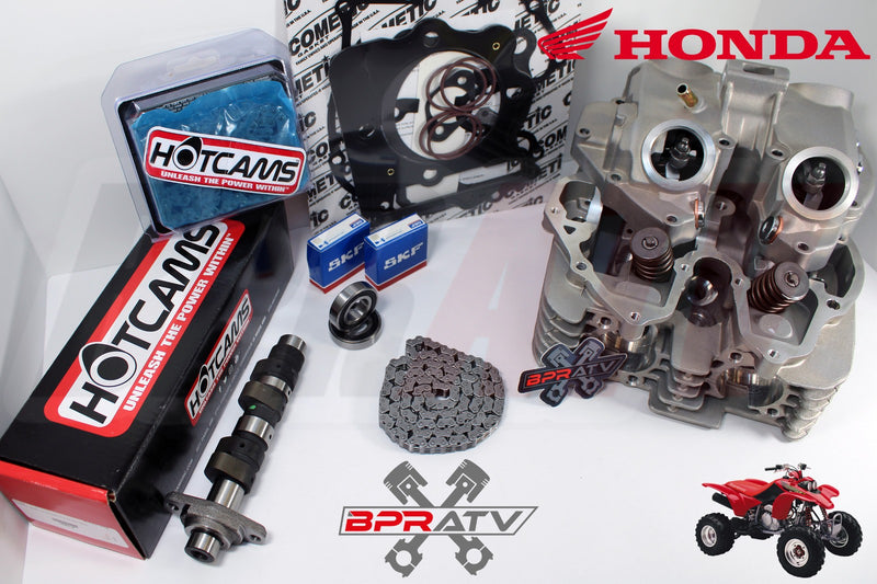 Honda TRX400EX Assembled Cylinder Head Stage 2 Hot Cams Chain Cometic Gasket Kit