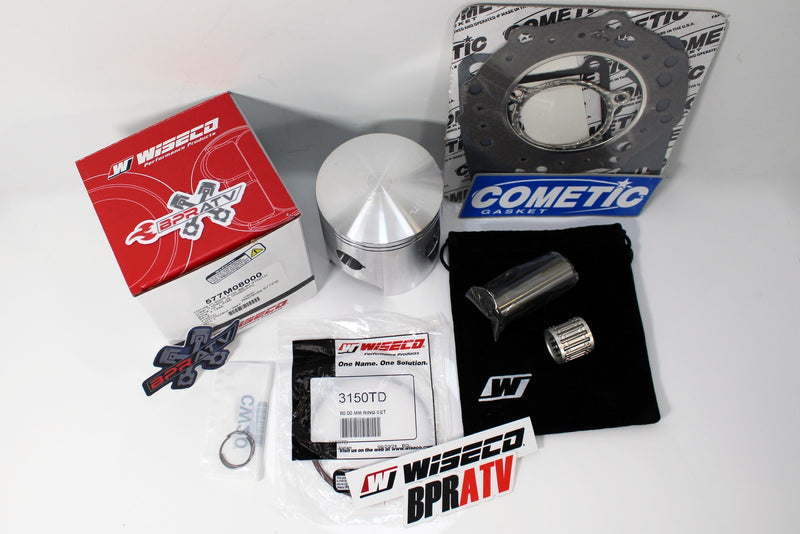 Honda Pilot FL400 80.50mm Bore Wiseco Piston Cometic Gasket Top End Rebuild Kit