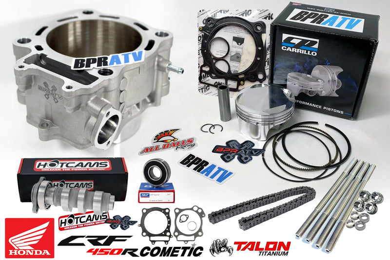 05-07 CRF450X CRF 450X 96mm CP Piston Cylinder Top Cometic Stage 2 Hotcams Chain