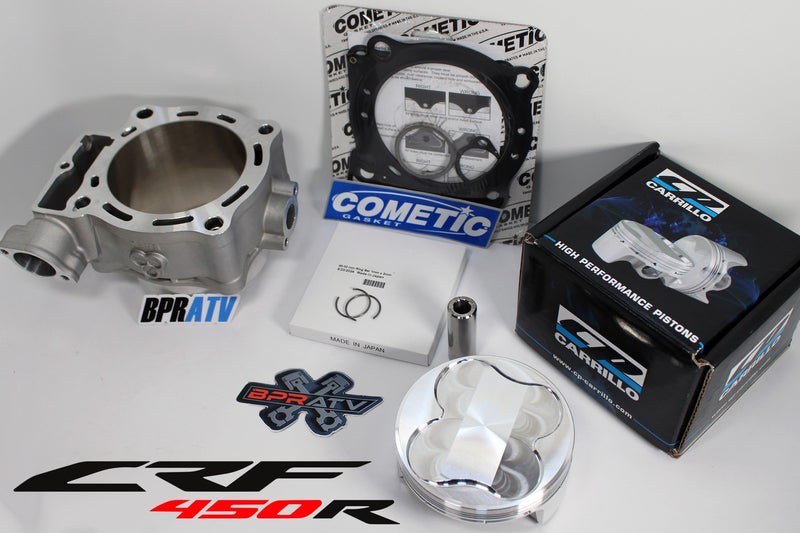 05-17 CRF450X CRF 450X Cylinder CP-Carrillo Piston & Cometic Top End Rebuild Kit