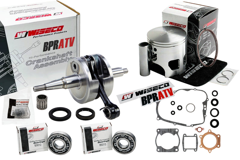 Yamaha Blaster 200 WISECO Crank Crankshaft 66mm Pro Lite Piston Seals Gasket Kit