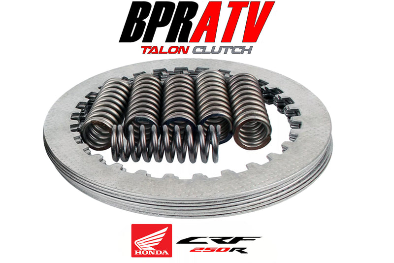 BPRATV Honda CRF250X Heavy Duty Steel Plates Fibers Springs Clutch Kit 2004-2017