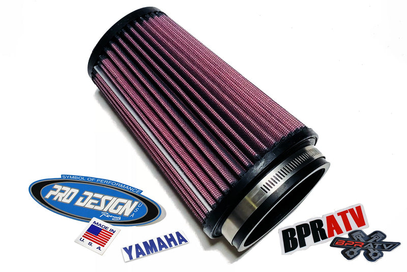 Pro Design Pro Flow K&N Air Filter Intake Kit Yamaha Raptor 700 700R | 2006-2025