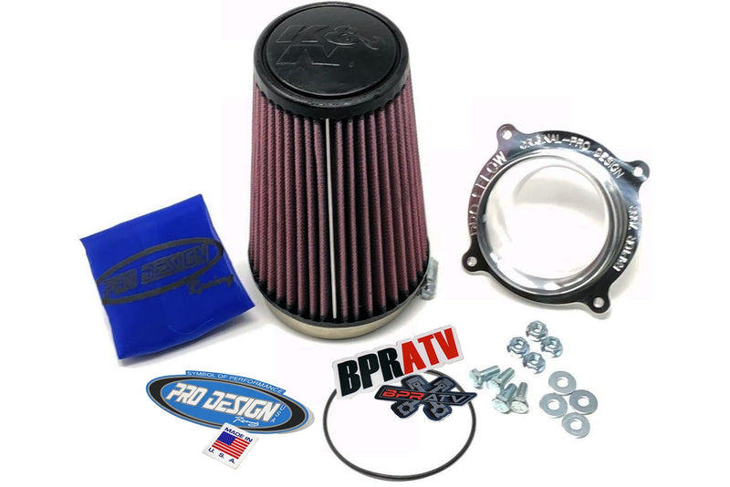 Pro Design Pro Flow K&N Air Filter Intake Kit Yamaha Raptor 700 700R | 2006-2025
