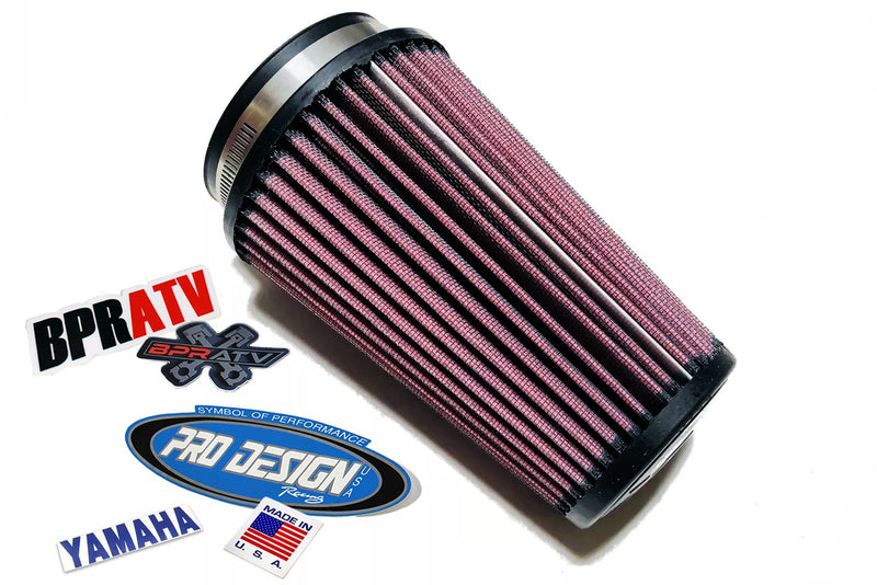 Pro Design Pro Flow K&N Air Filter Intake Kit Yamaha Raptor 700 700R | 2006-2025