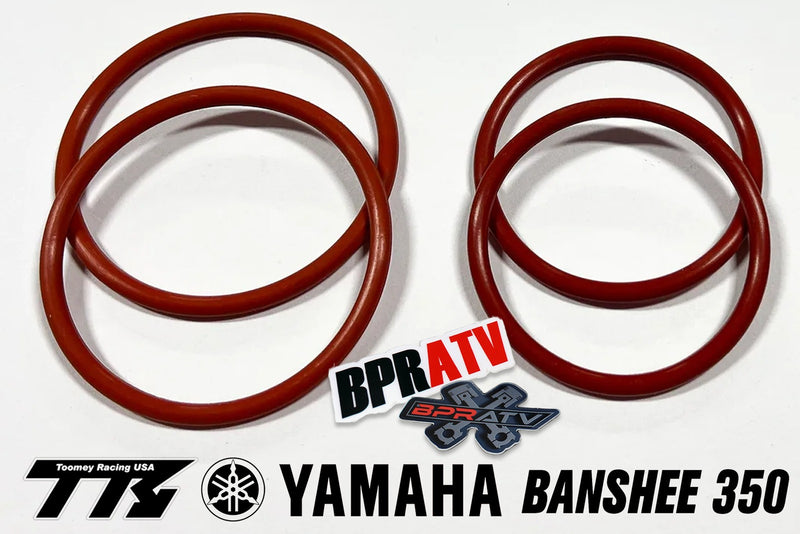 BPRATV Yamaha Banshee Toomey T4 T5 T6 Exhaust Pipes O-Ring Set ORings Repair Kit