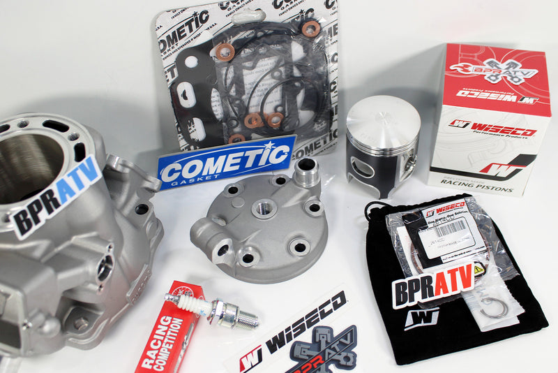 Yamaha YZ250 YZ 250 Top End Rebuild Kit Cylinder Head Wiseco Piston Cometic '99+