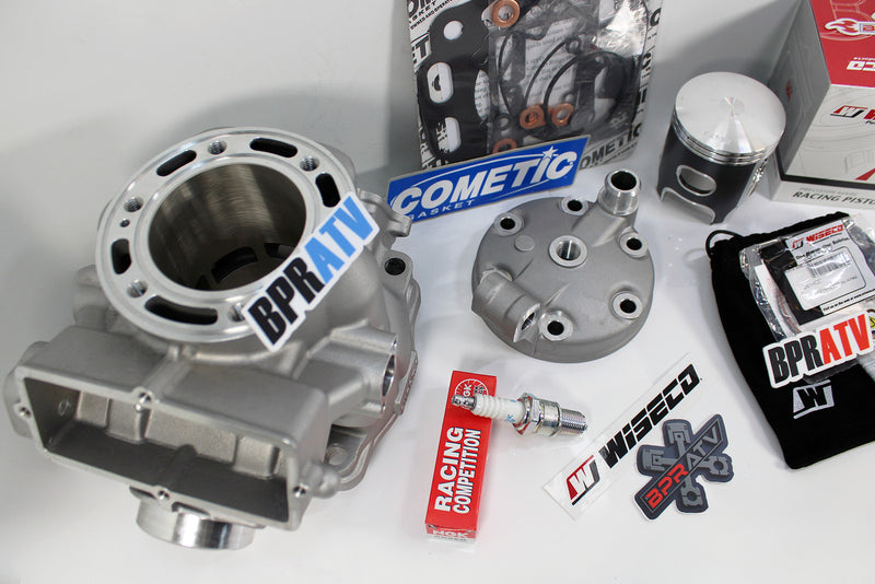 BPRATV YZ250 YZ 250 Top End Rebuild Kit Cylinder Head Wiseco Piston Cometic '99+