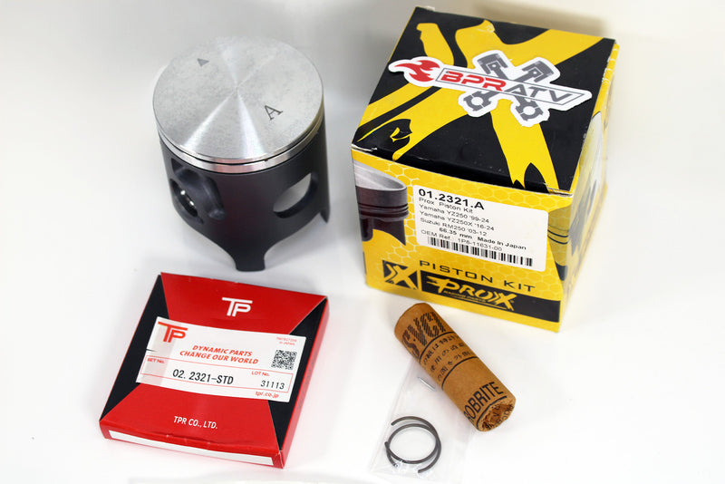99+ Yamaha YZ250 YZ 250 Top End Rebuild Kit Cylinder Head ProX Piston & Cometic