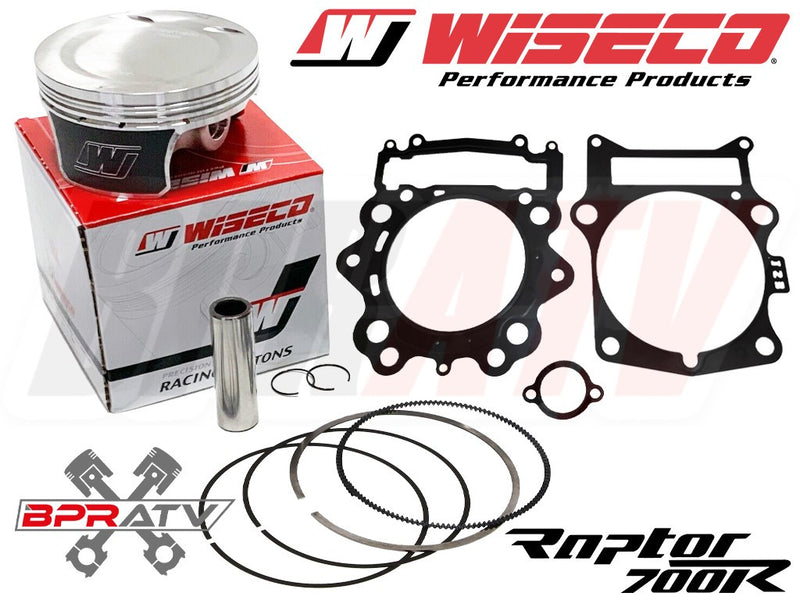 19+ Grizzly Kodiak 700 High Comp Big Bore Piston 105.5 Wiseco 11.5:1 Gaskets Kit