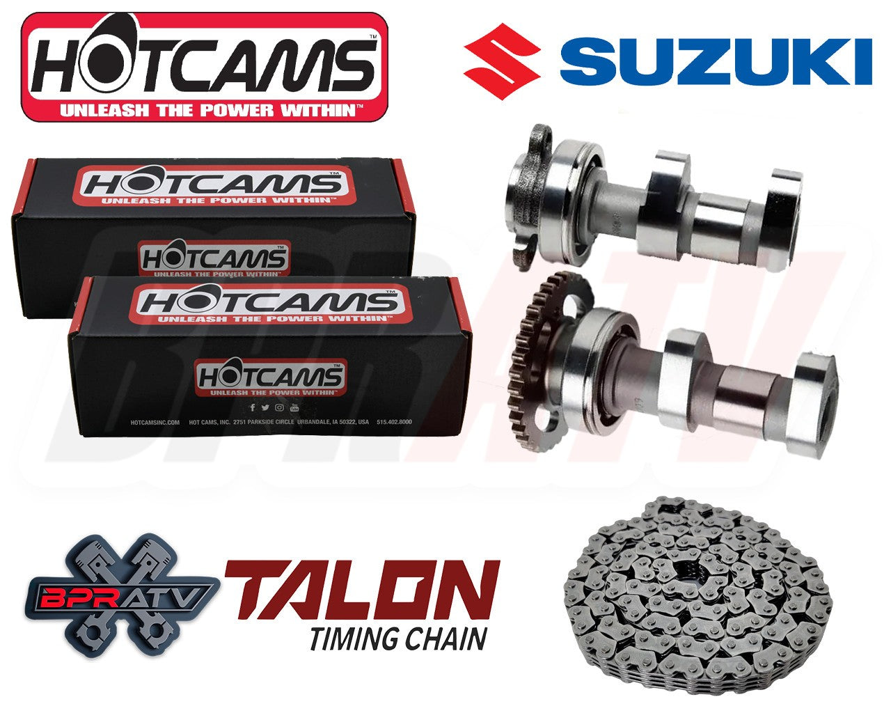Suzuki LTZ400 LTZ 400 Z400 Hotcams Hot Cams Stage 2 Two & Cam