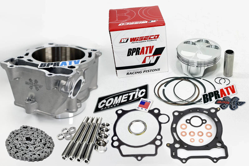 BPRATV Ultimate YFZ 450 98mm Big Bore Stage 1 Wiseco Top End Engine Rebuild Kit