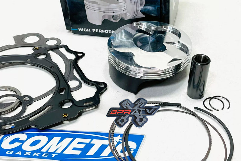 10-13 Honda CRF250R CRF 250R 76.80mm 14:1 CP Coated Piston Cometic Gaskets Top