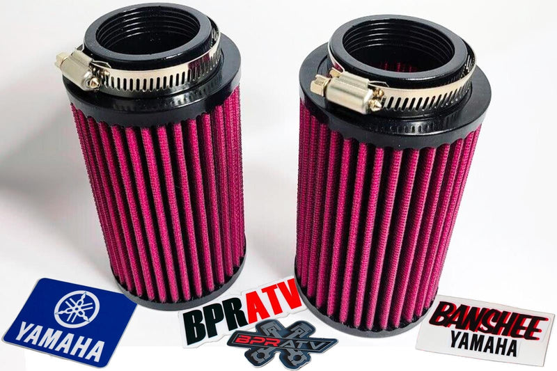 Yamaha Banshee 38mm 41mm Lectron PWK Air Filters K&N Style 6"in Pods Rebuild Kit
