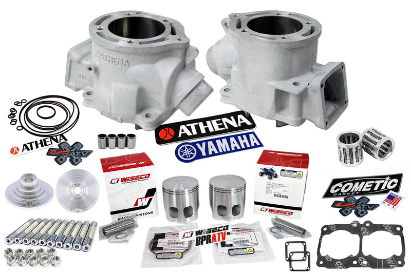 Yamaha Banshee Top End 421cc Kit Athena Cylinder Wiseco Stroker Piston No Spacer