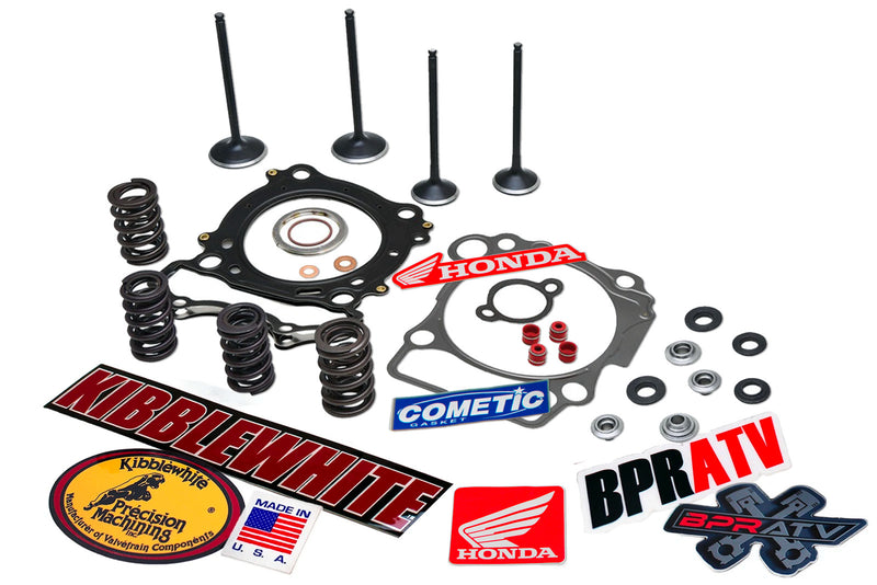 Honda TRX450R 2004-2005 Wiseco Piston Kibblewhite Valves Top End Cylinder Kit US