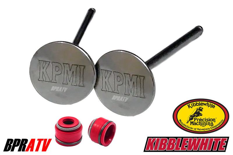 Yamaha YZ450F WR450F Titanium Valves RED Seals Kibblewhite Better Than OEM USA!